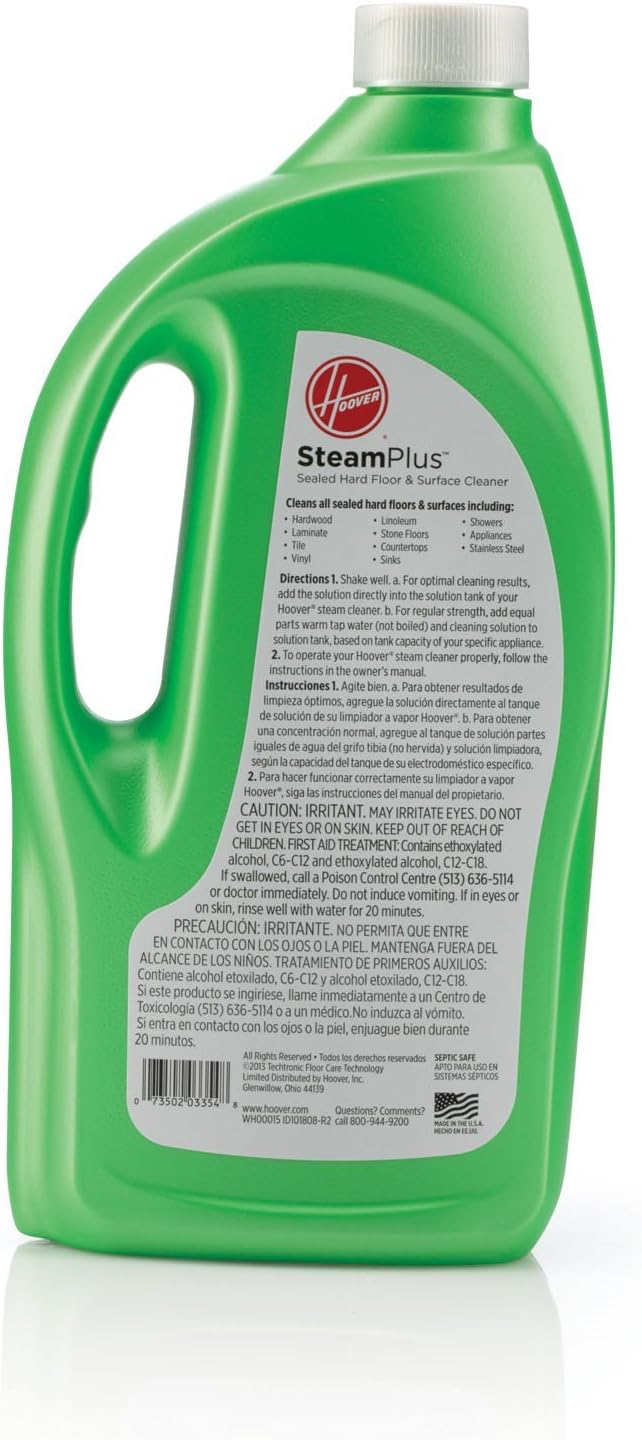 Hoover 32OZ 2X STEAM Plus Floor Solution