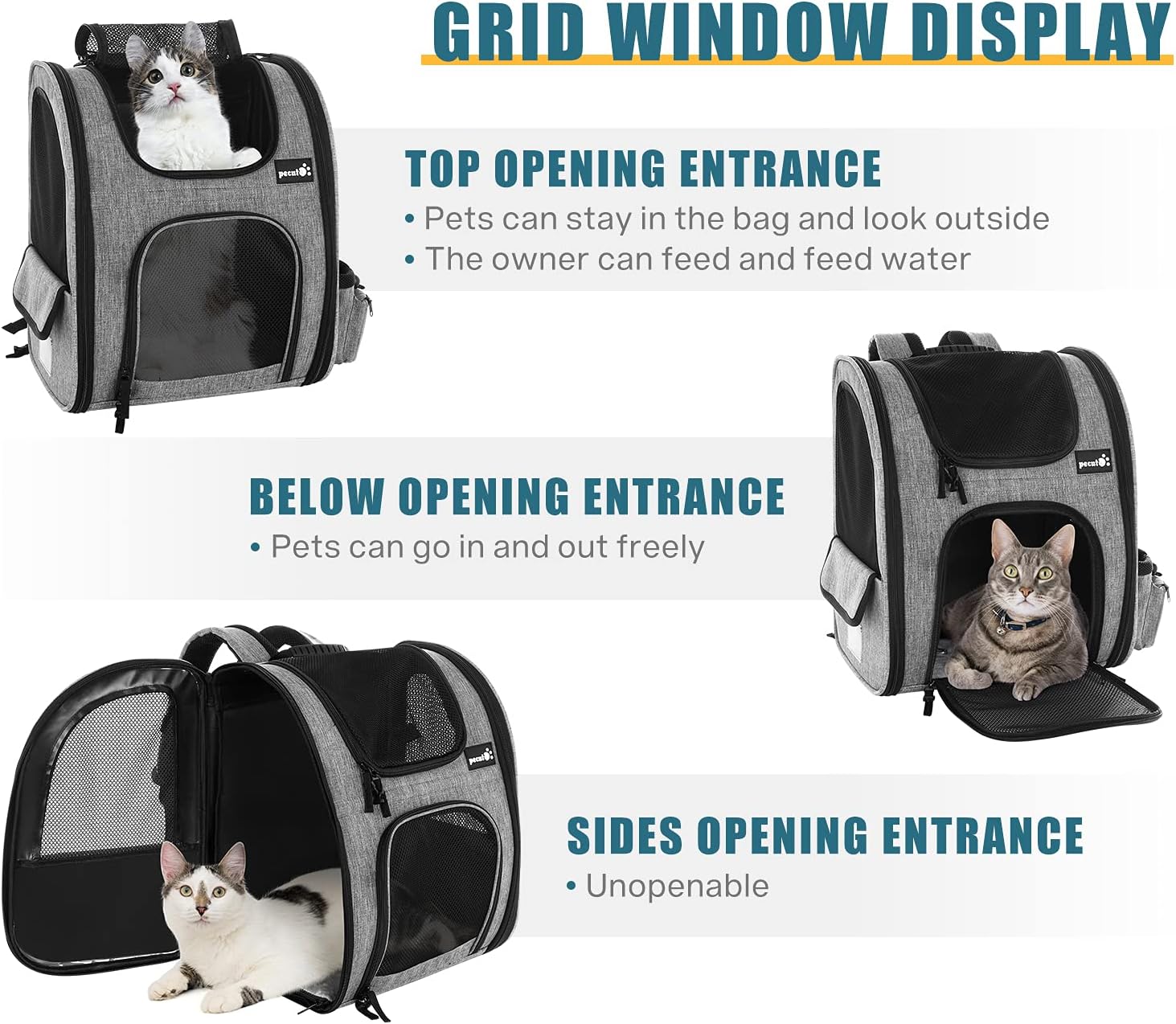 mesh cat carrier