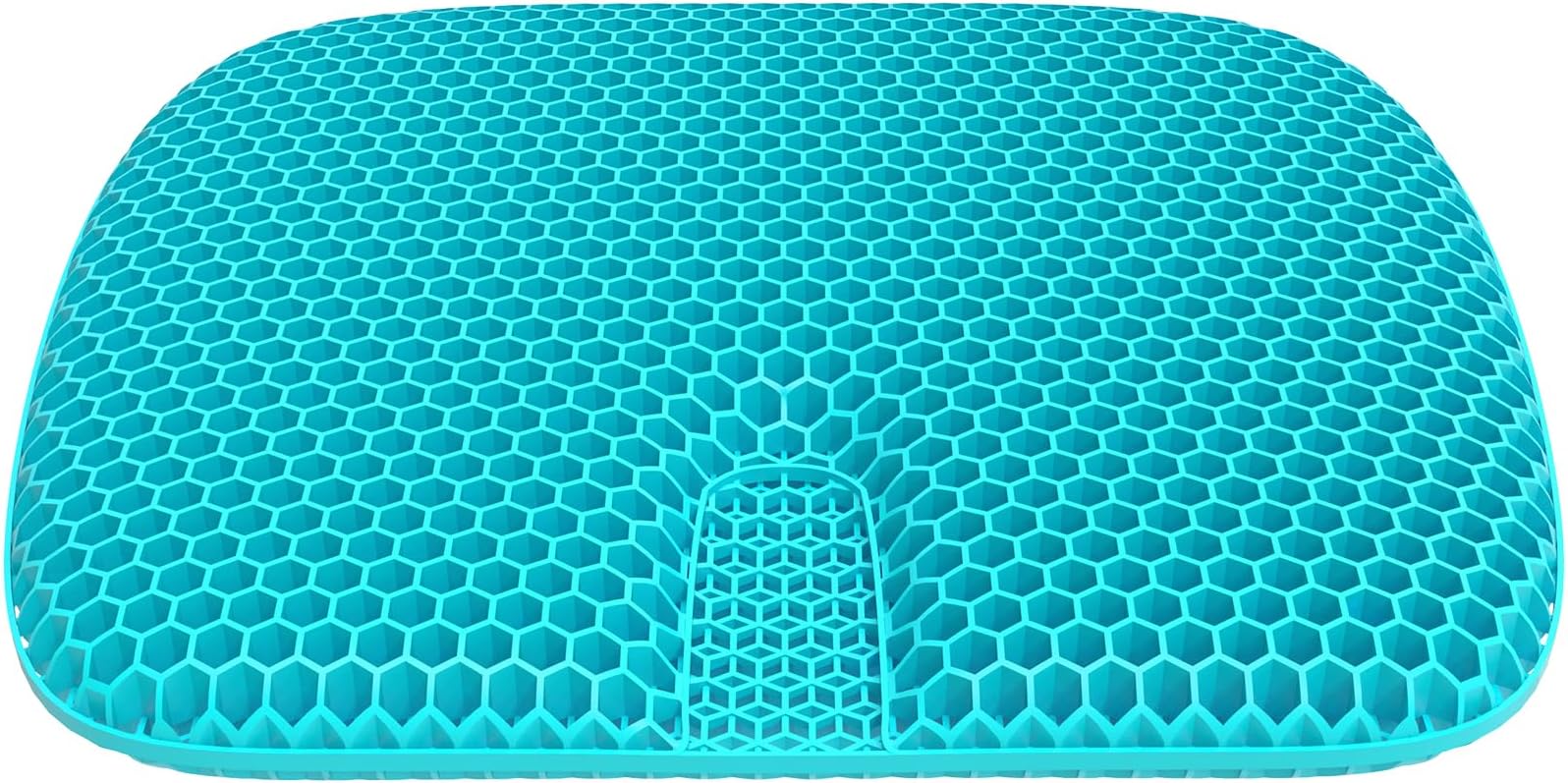 heffiso Gel Seat Cushion, Office Chair Cushion Car Wheelchair Cushions, Pressure Relief Seat Cushion Long Sitting with Anti-Skid Cover, Breathable Office Chair Cushion