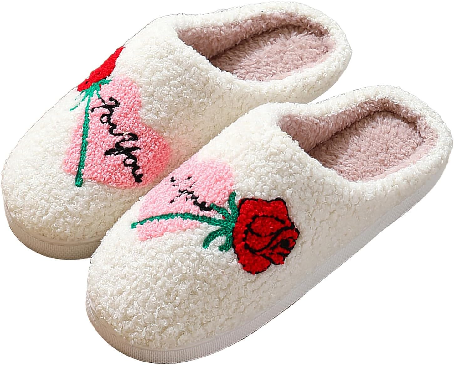 Pantoufles Femme En Mousse Mémoire - Doublure Peluche Chaude - Semelle Antidérapante - Légères Et Respirantes