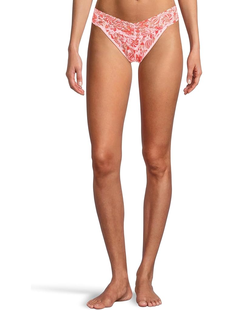 Orange Hanky Panky Signature Lace Printed Original Rise Thong