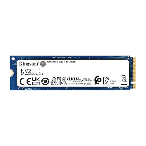 Kingston NV2 NVMe PCIe 4.0 Internal SSD 4TB M.2 2280 - SNV2S/4000G