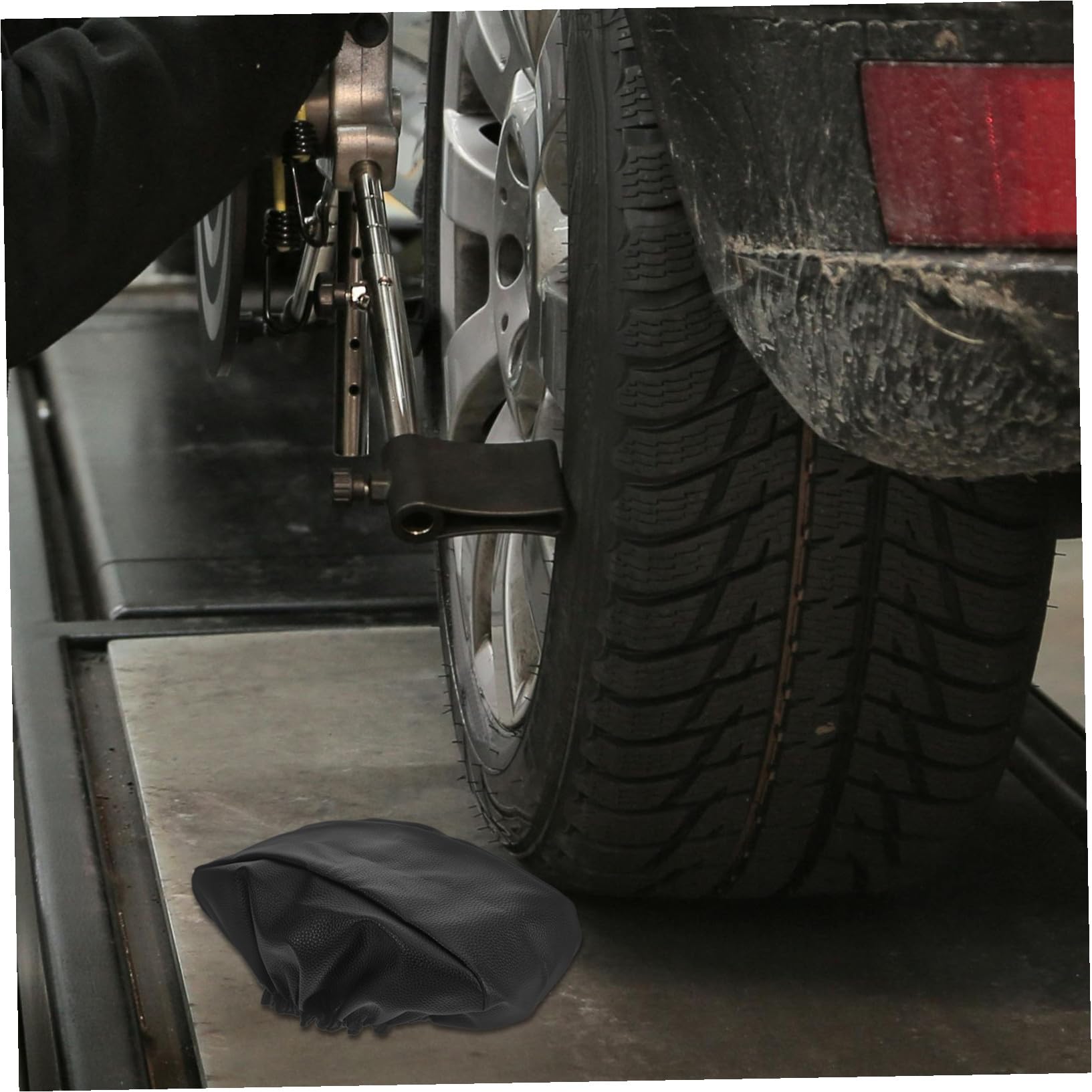 Gatuida Copertura per Verricello Elettrico in Pelle Sintetica e Poliestere Nero, Resistente, Facile da Installare, Protezione Solare per Veicoli Elettrici e Auto