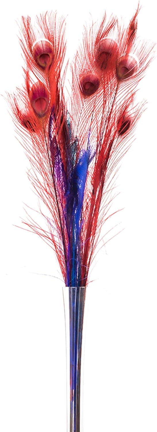 Zucker - Glass Eiffel Tower Vase - Tall Wedding Decoration - Centerpiece Décor for Holidays, Parties, Events and Gatherings (Clear/Bubble Bottom)