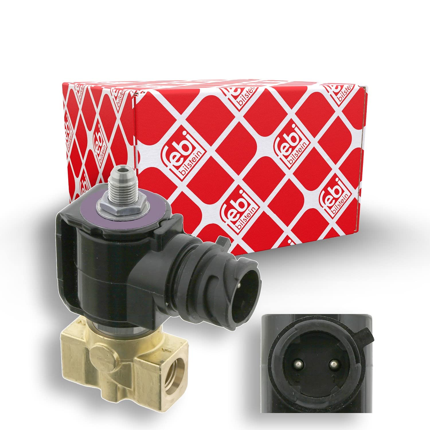 FEBI BILSTEIN 27357 Solenoid Valve Electric-Pneumatic Fits RENAULT TRUCKS