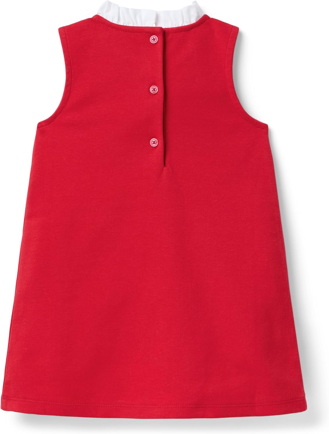 Janie and Jack Girls' Lace Trim Ponte Dress