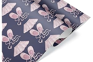 Ballerina Pink Ballet Wrapping Paper