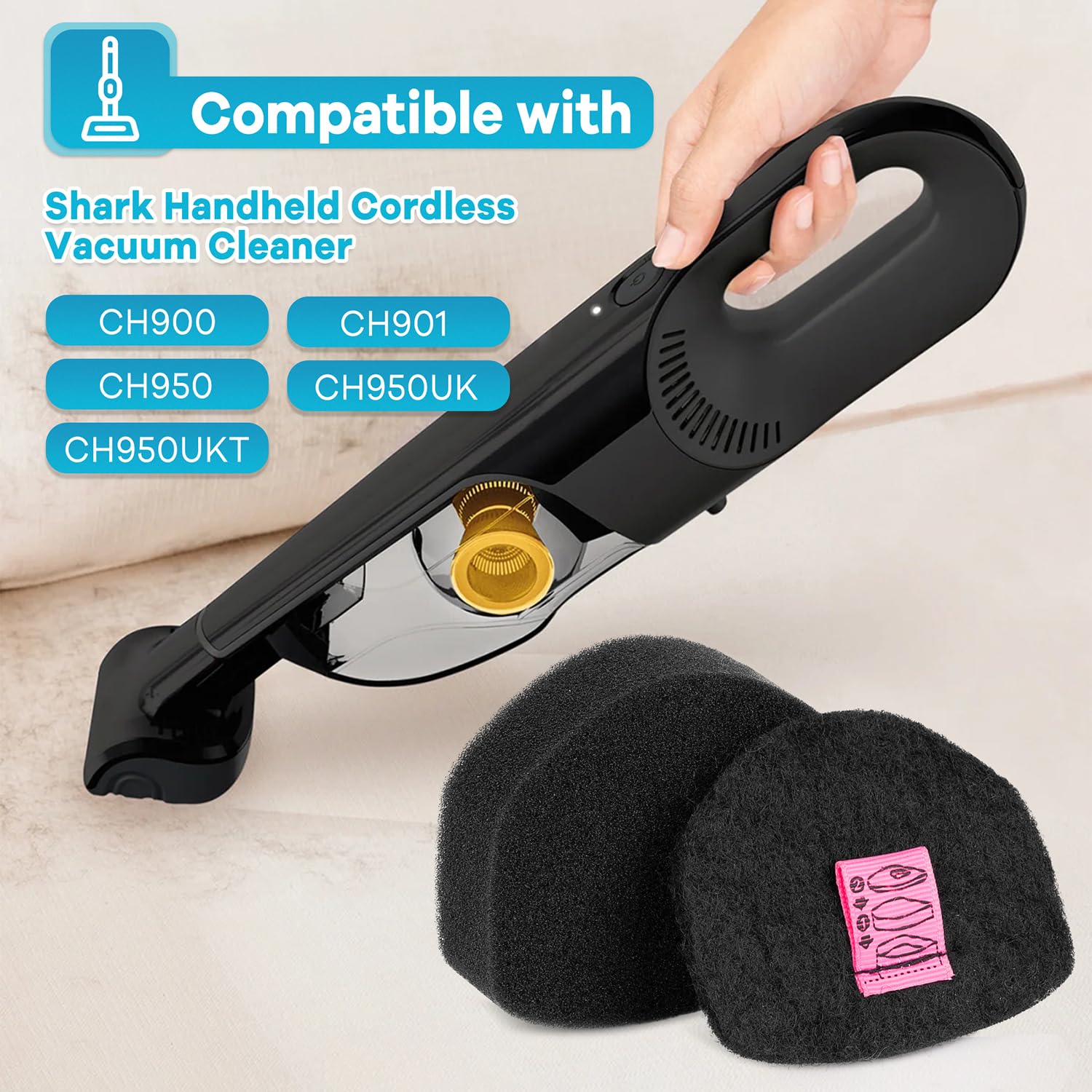 Shark HandVac CH950EUT Draadloze handstofzuiger - Nu 13% korting