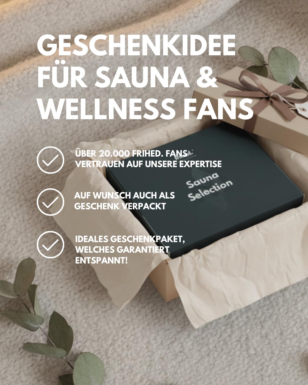 frihed.® Saunaaufguss Selection Hüttenzauber - Hochkonzentriertes Kräuter, Holz & Gewürz Sauna Öl - Geschenkset für Saunaliebhaber - 100ml Glasflasche - Made in Lüneburg