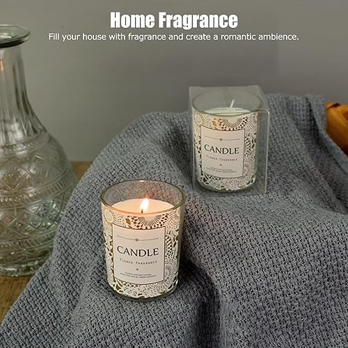 Miniatura 3 de Vela perfumada, vela perfumada de vainilla de aromaterapia con largo tiempo de combustión, vela relajante y calmante para mujeres, cumpleaños, San