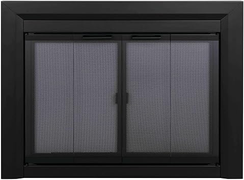 Pleasant Hearth Clairmont Fireplace Glass Door, Small CM-3010