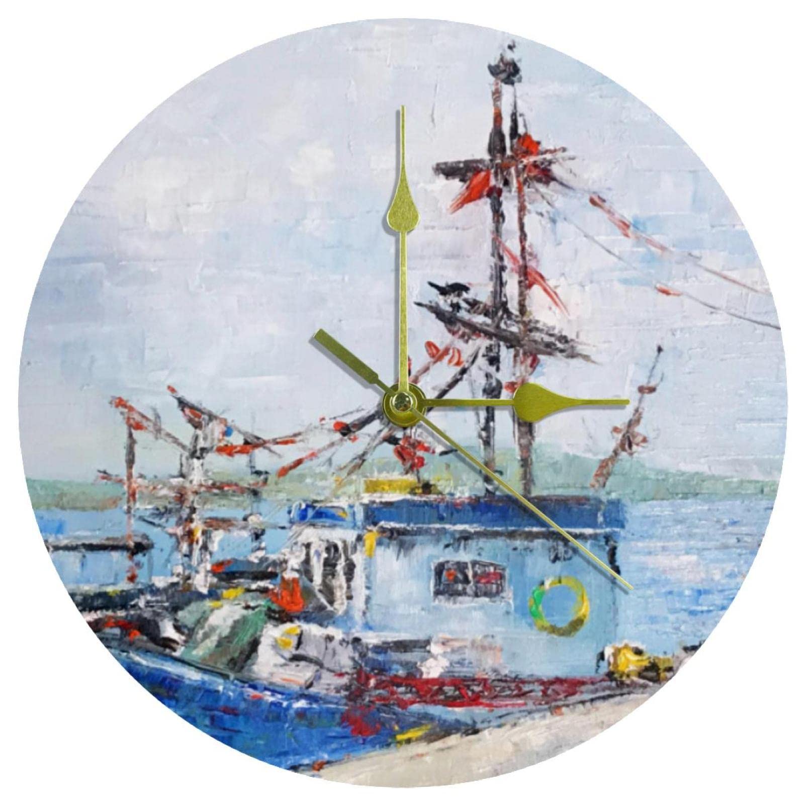 Horloge murale vintage acrylique pour créer une ambiance douce à la maison