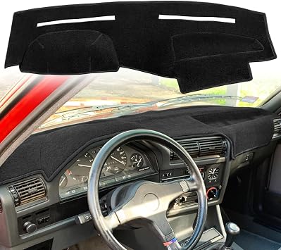 Dash Cover Mat Pad Fit for BMW 3 Series E30 Black K403