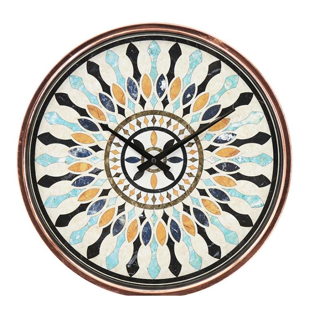 Horloge murale quartz électronique silencieuse pour maison et salon moderne