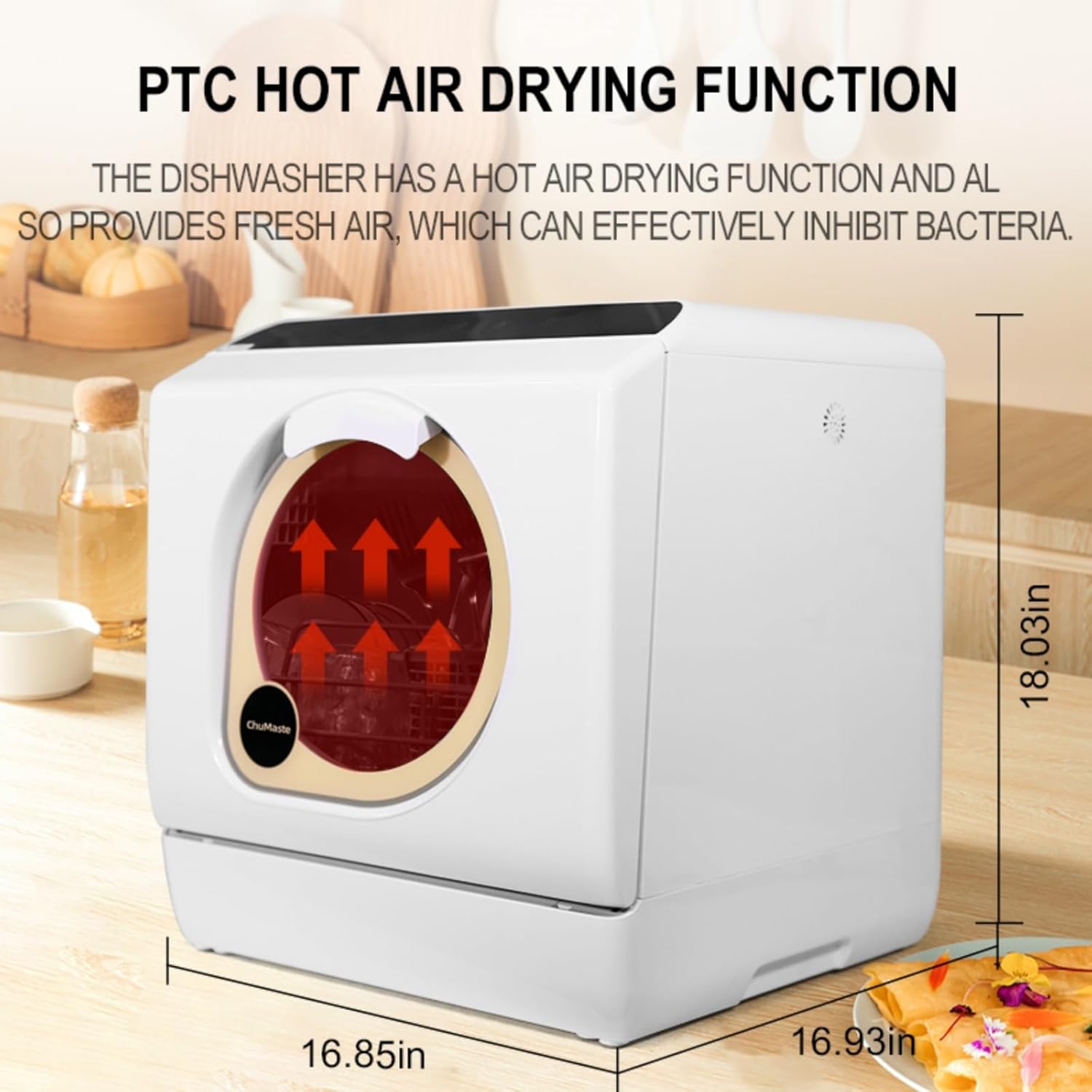 Canbo Portable Mini Dishwasher – Efficient Cleaning for Small Spaces