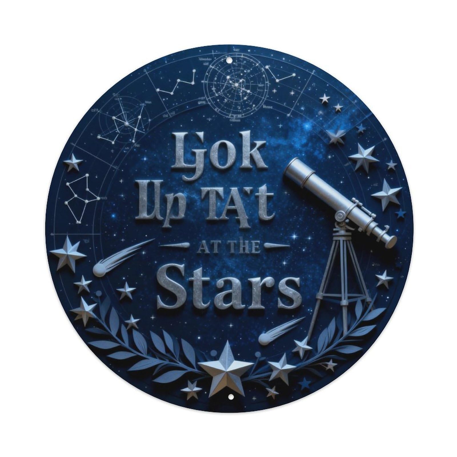 Astronomy Stargaze Lover Metal Tin Sign Plaque