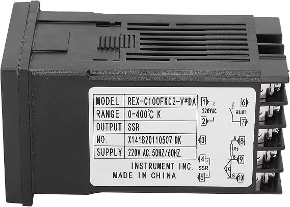 Precision Temperature Controller REX-C100FK02-VxDA with User-Friendly Design and Reliable Performance for HVAC and Laboratory Applications