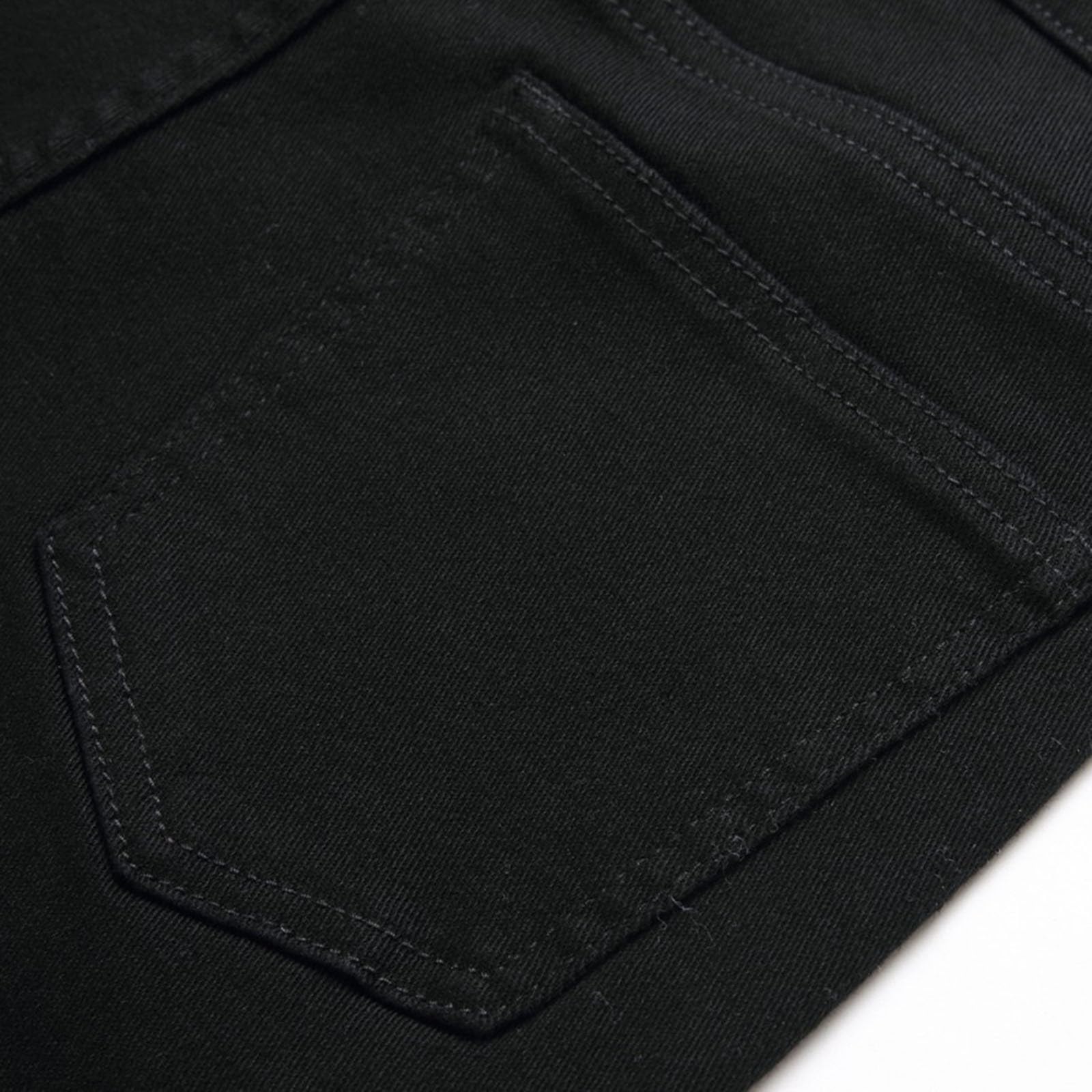Jeans Strappati Bambino, Jeans Skinny da Ragazzo, Pantaloni Tuta Ragazzo con Tasche Resistenti, Casual E Dall'Aspetto Vissuto Ad Alta Elasticità Y2K, per Adolescenti dai 4 Ai 14 Anni.