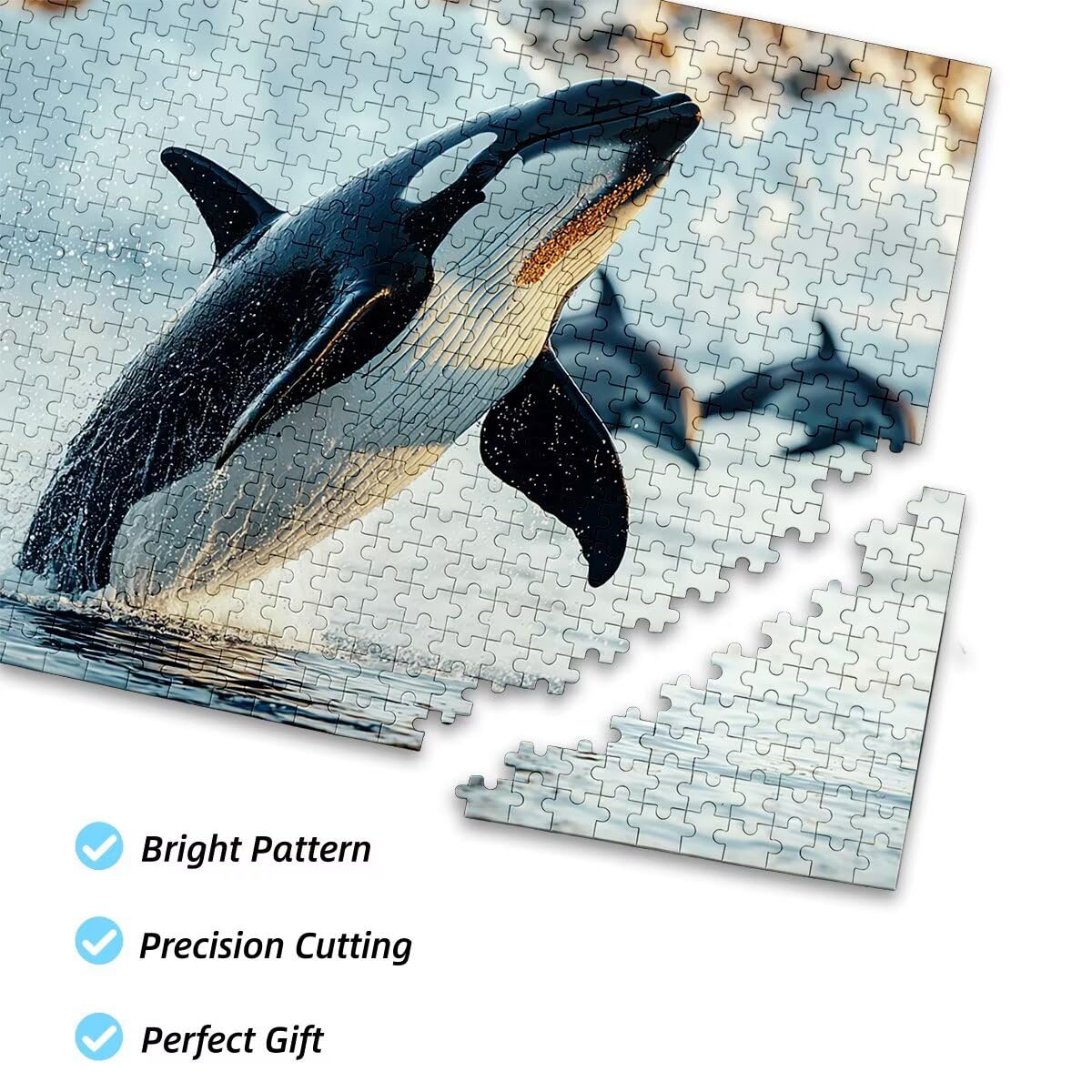 Puzzle dla dorosłych, 5000 puzzli ze zwierzętami, 5000 sztuk, dla dorosłych, drewniane gry logiczne, klasyczna, edukacyjna, wymagająca gra dla całej rodziny, dekompresja, prezenty dekoracyjne, 156 x