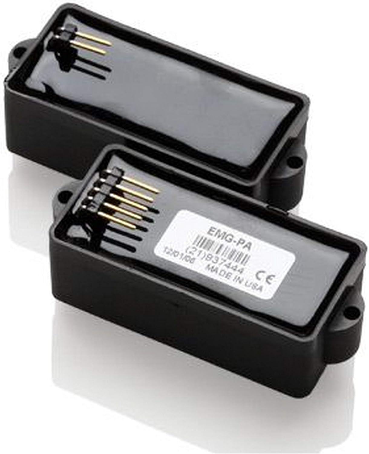 EMG PA-V2 P-Bass Active Pickup Set w/Preamp, Black