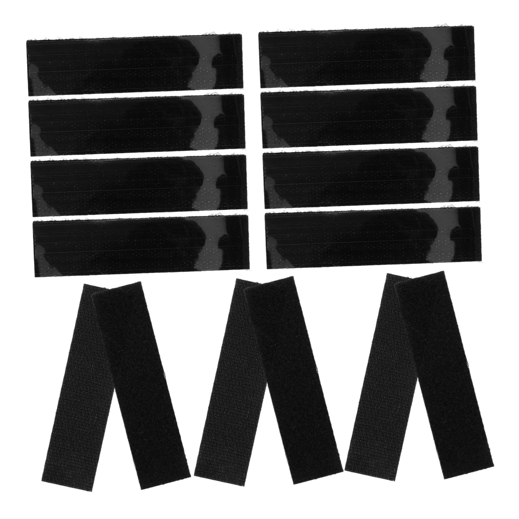 VILLCASE Sew on Hook and Tape for Clothing DIY 25 Pieces Adhesive Back Tape for Bag