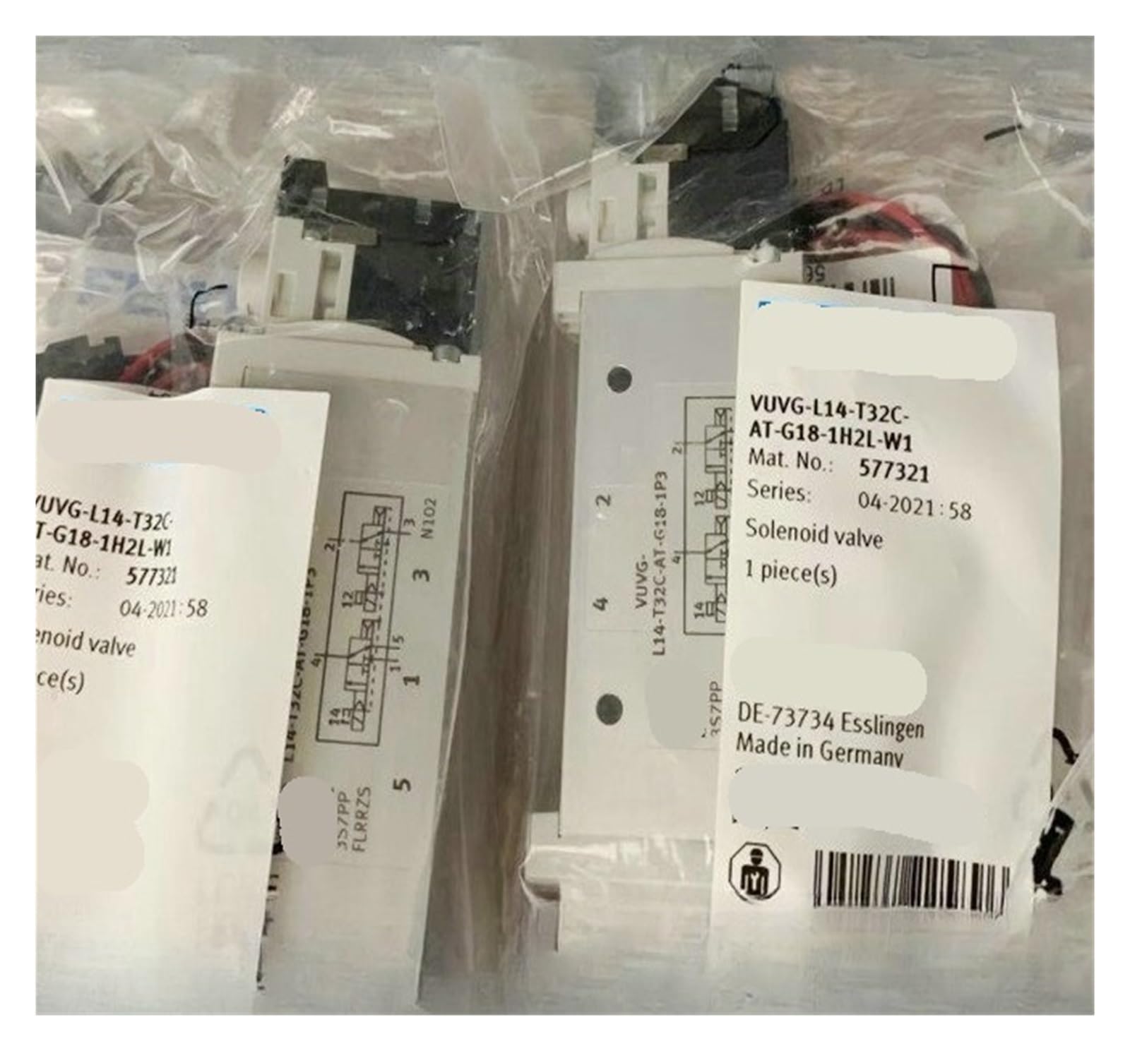 Électrovanne 577321 pour réparer un circuit pneumatique industriel G1/8