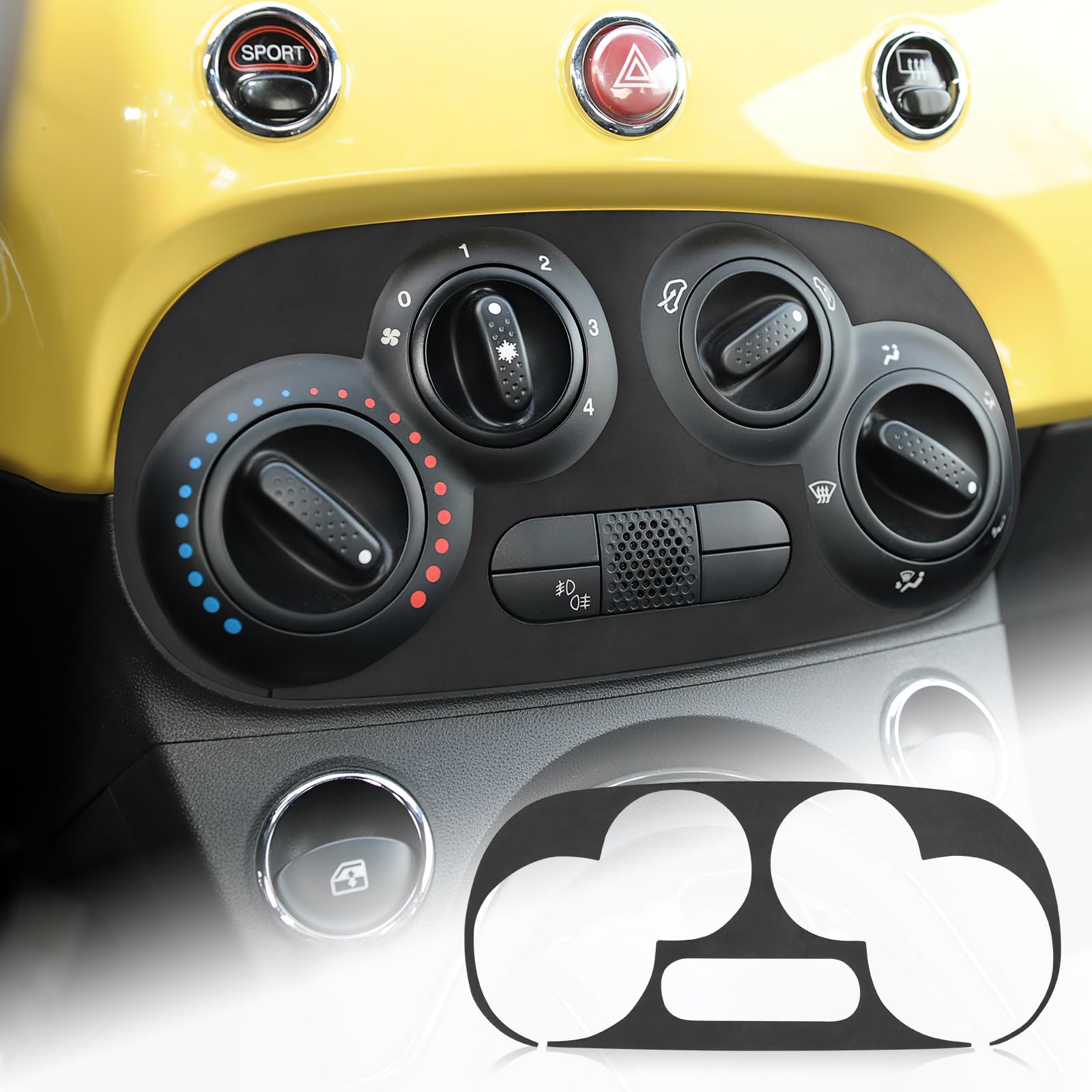 Fiat500cの室内エアコンユニット 【公式通販】
