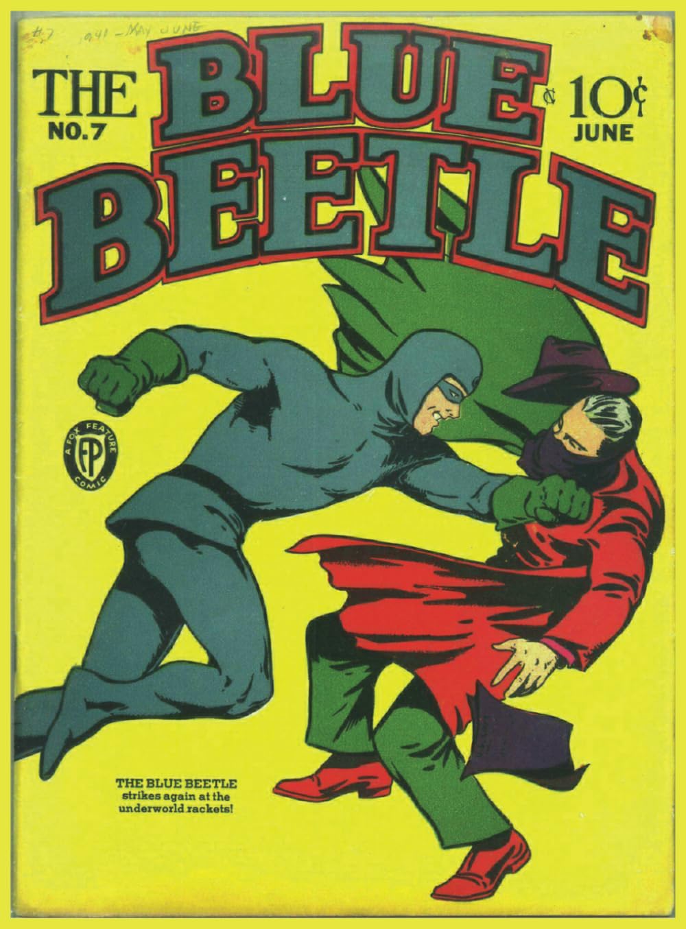 Blue Beetle #7: Vintage Superhero Comic | May 1941