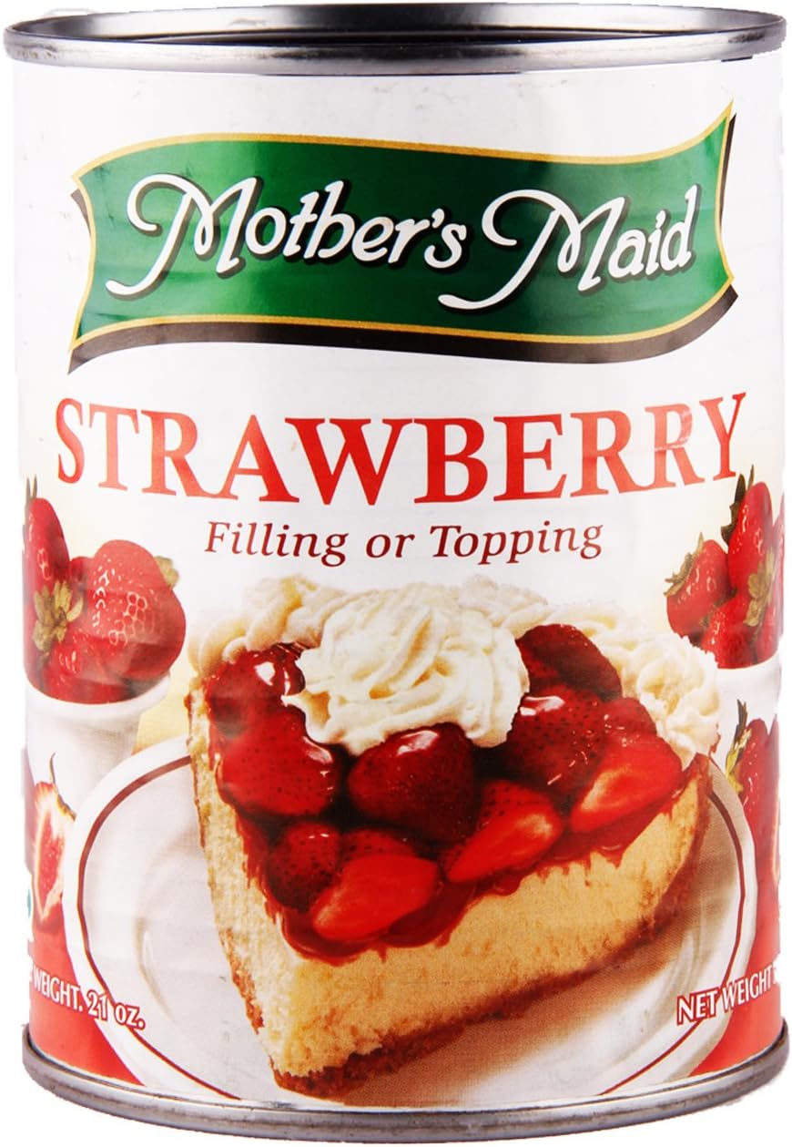 Mothers Maid Stawberry Pie Filling, Tin, 595g