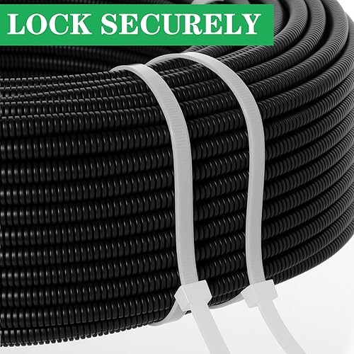 Miniatura 5 de Nuanchu 300 bridas de nailon de plástico de alta resistencia de 36 pulgadas, para uso en interiores y exteriores, para uso en interiores y