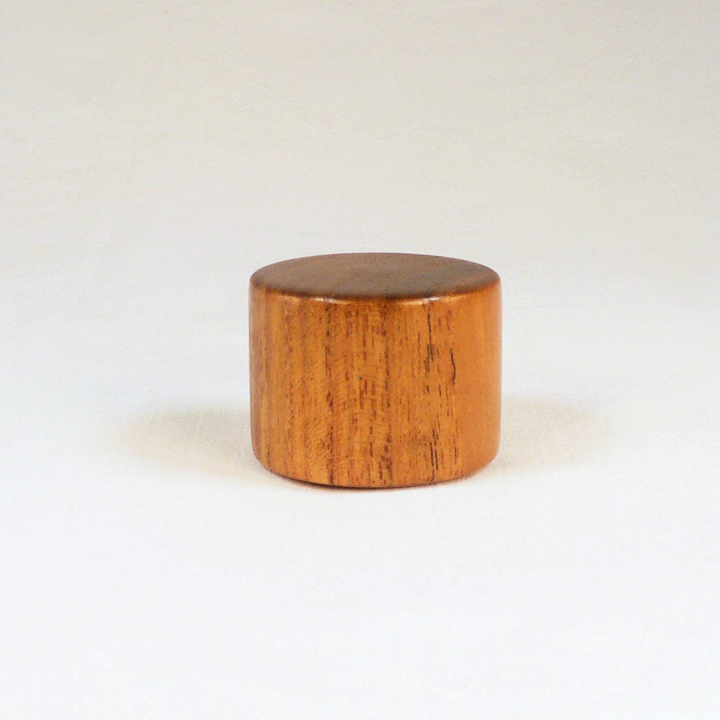 Lamp Finial, Teak, Drum Pattern 5 Handmade Products