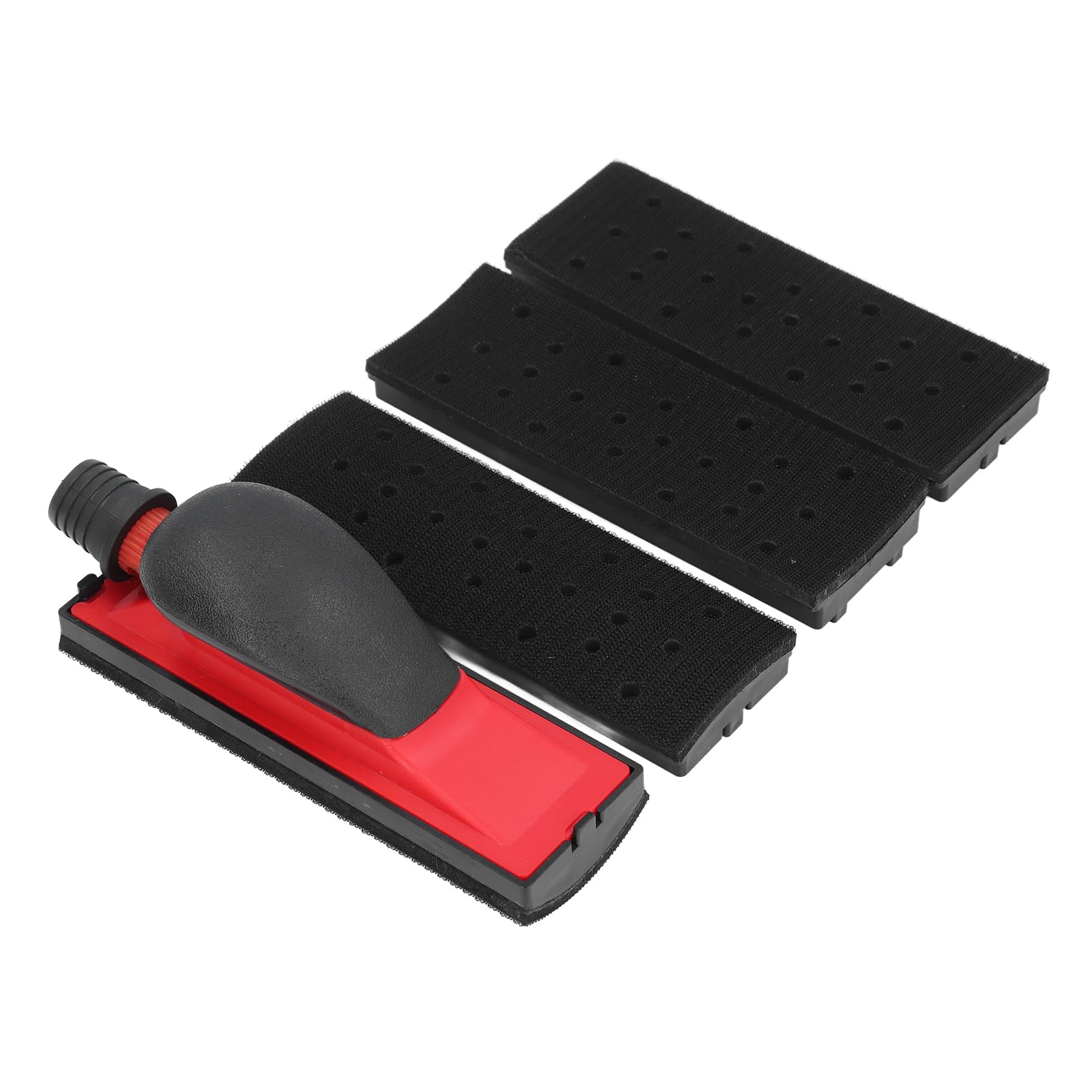 Kit de Bloque de Lijado Manual de 56 Mm X 192 Mm, Bloque de Lijado sin Polvo, con Papel de Lija de 22 Agujeros, para Automoción, Muebles de Madera y Carpintería