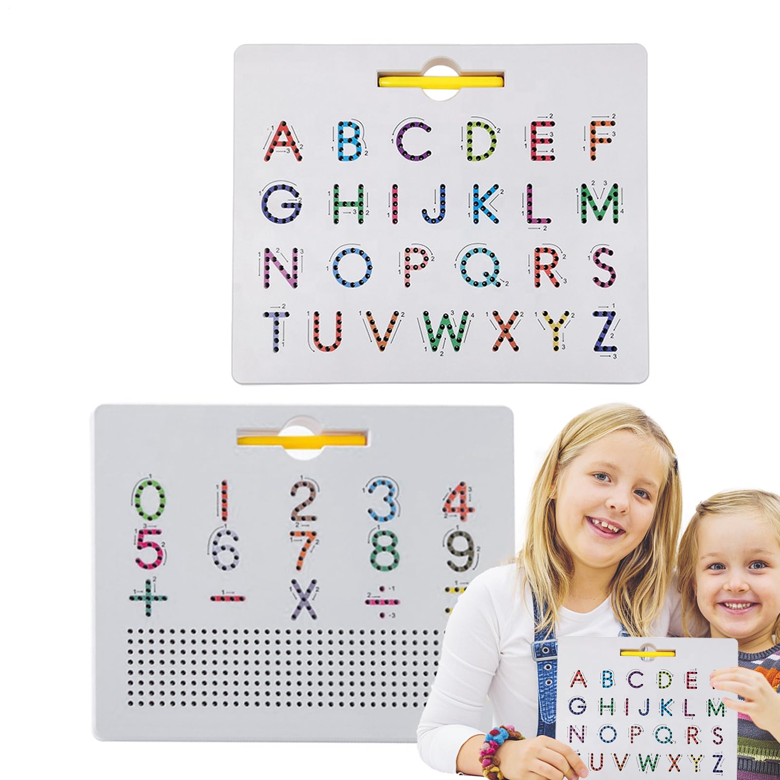Tableau à dessin magnétique alphabet, édition d'alphabet magnétique