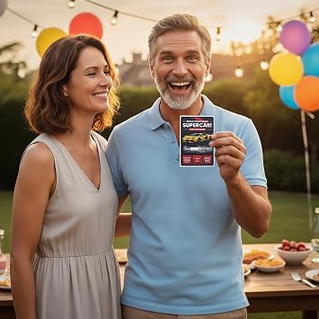 Fathers Day Funny Gift Joke Gifts Dad Him Husband Birthday Gifts For Granddad Boyfriend Funny Secret Santa Gifts For Him Build Your Own Supercar