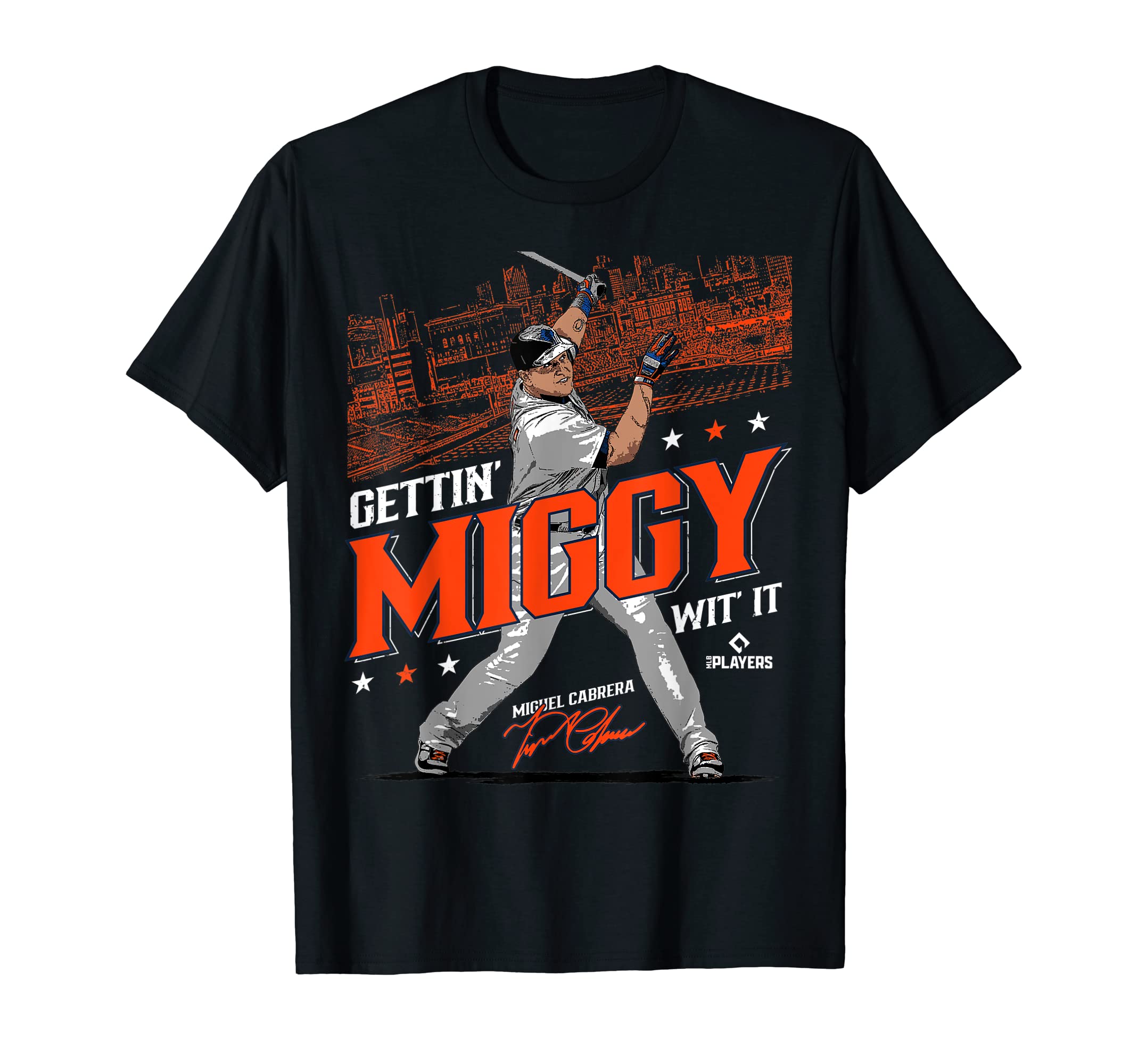 Ballpark Mvpgettin Miggy Wit It Miguel Cabrera Detroit Mlbpa T