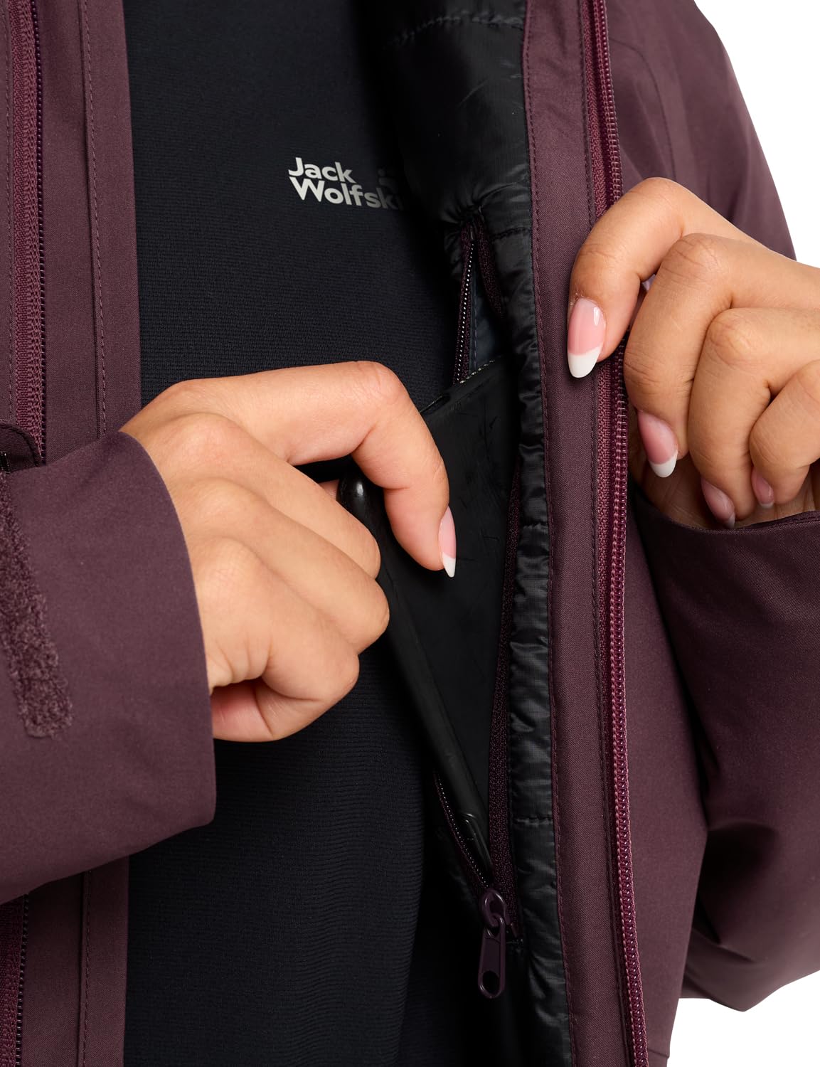 Jack Wolfskin Winterjacke HEIDELSTEIN INS JKT W – Bild 2