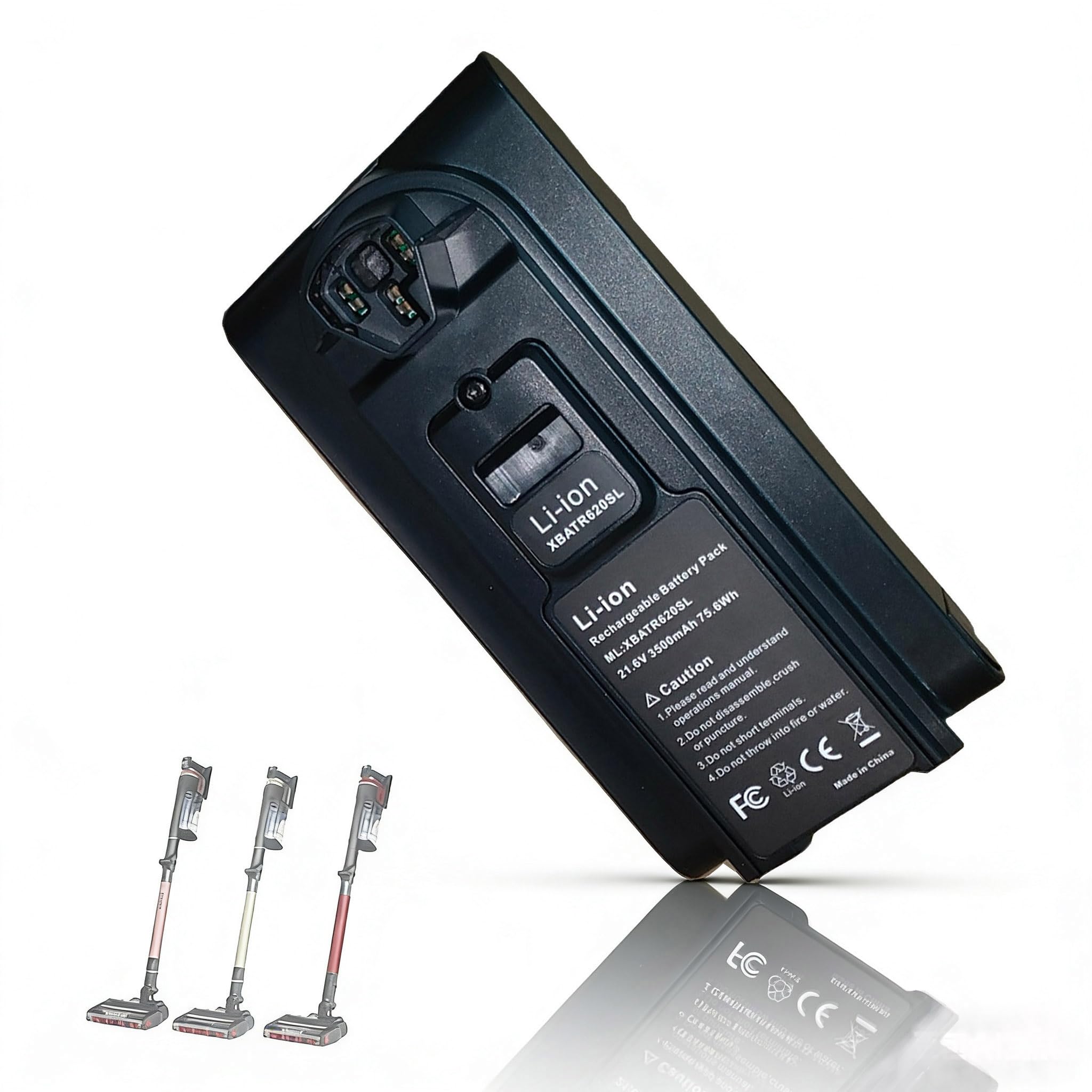 3.5Ah 21.6V Replacement for Shark XBATR620SL Battery Compatible with Shark IZ540H, IZ562H, UZ565H,LZ500 Cordless Vacuum Cleaners