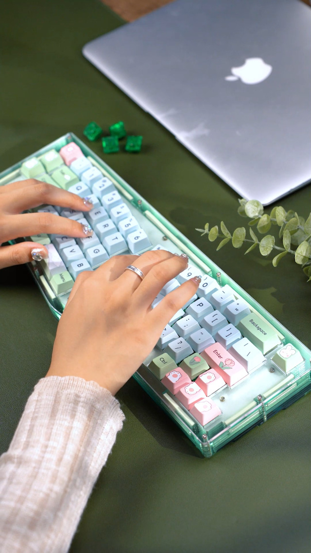 Amazon.com: EPOMAKER Alice QMK/VIA Gasket-Mounted hot-swappable
