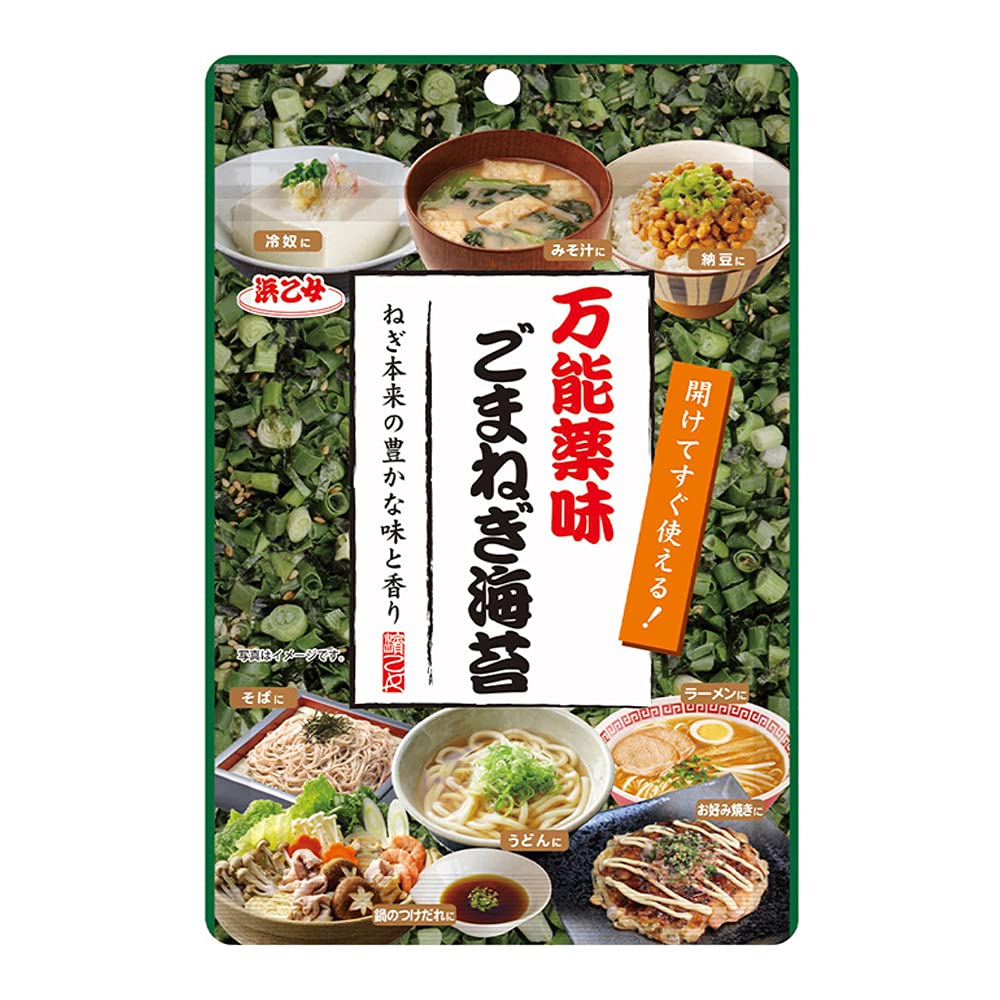 Amazon.co.jp: 浜乙女 万能薬味 ごまねぎ海苔 10g×1個 : 食品