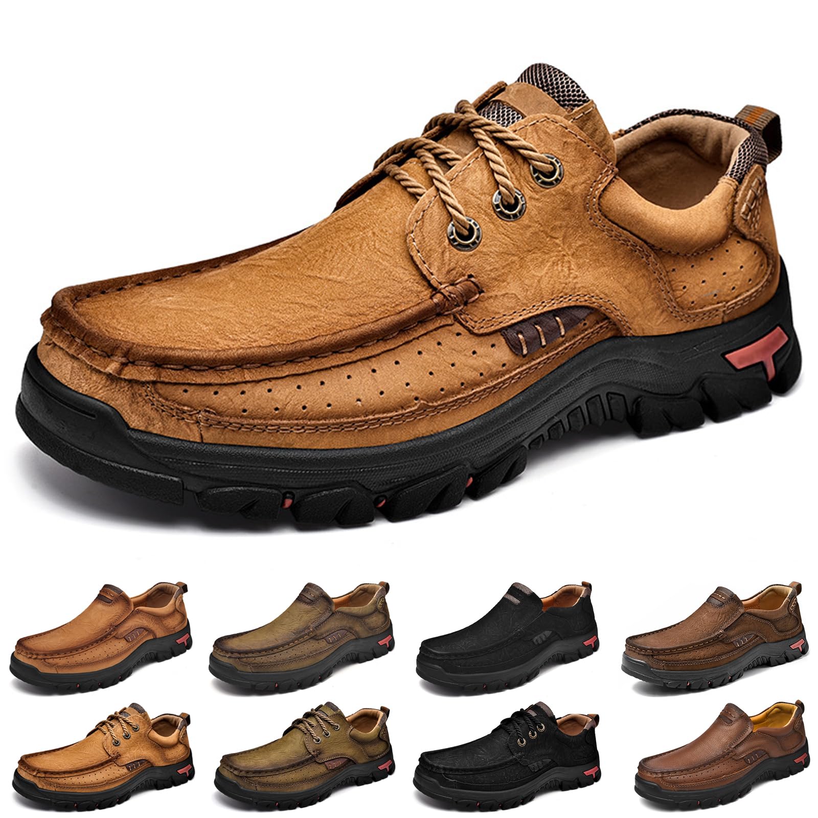 Scarpe Trekking Uomo Scarpe da Passeggio con Supporto per L'Arco Plantare All'aperto Antiscivolo Scarpe da Trekking Scarpe da Escursionismo