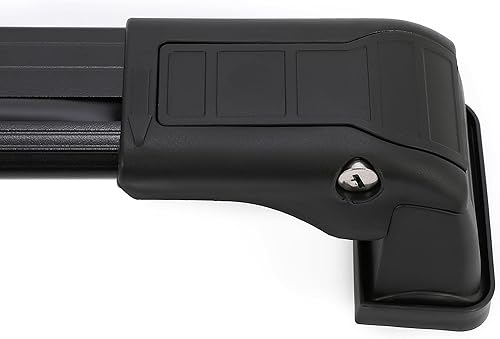 Miniatura 4 de HECASA Barras transversales con cerradura compatibles con Mazda 5 Mini Passenger Van 2006-2017 de 4 puertas, portaequipajes, portaequipajes,