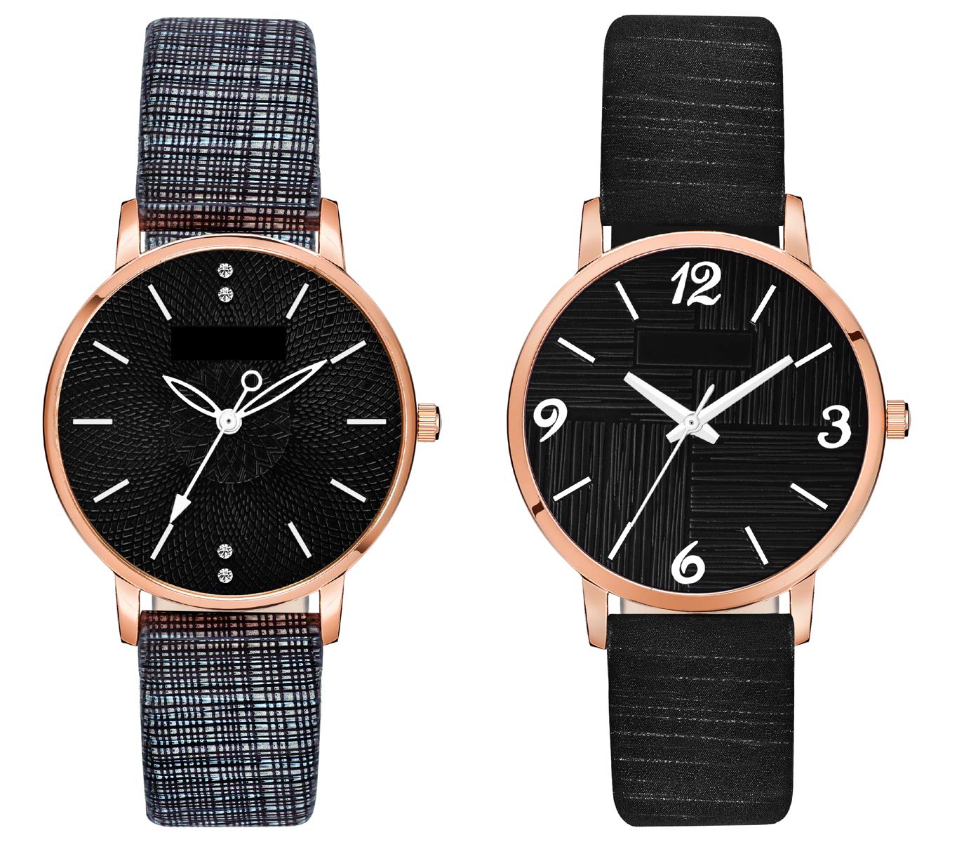 CLOUDWOOD Analog Ladies Wrist Watches Combo Set of Watch for Women Girls (Black Colored Dial & Strap) -MT312-320 (B08V4WWH4R) Amazon Price History, Amazon Price Tracker