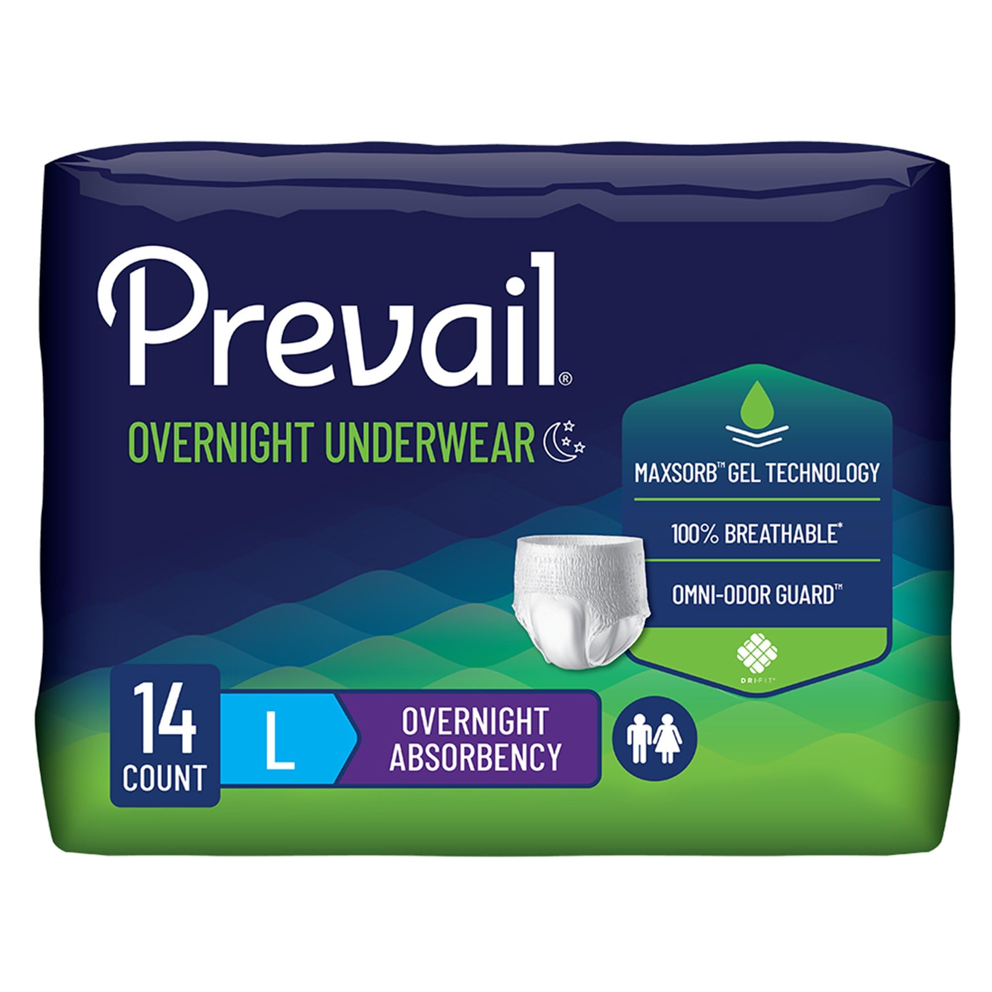 Amazon.com: Prevail Disposable Underwear Pull On with Tear Away