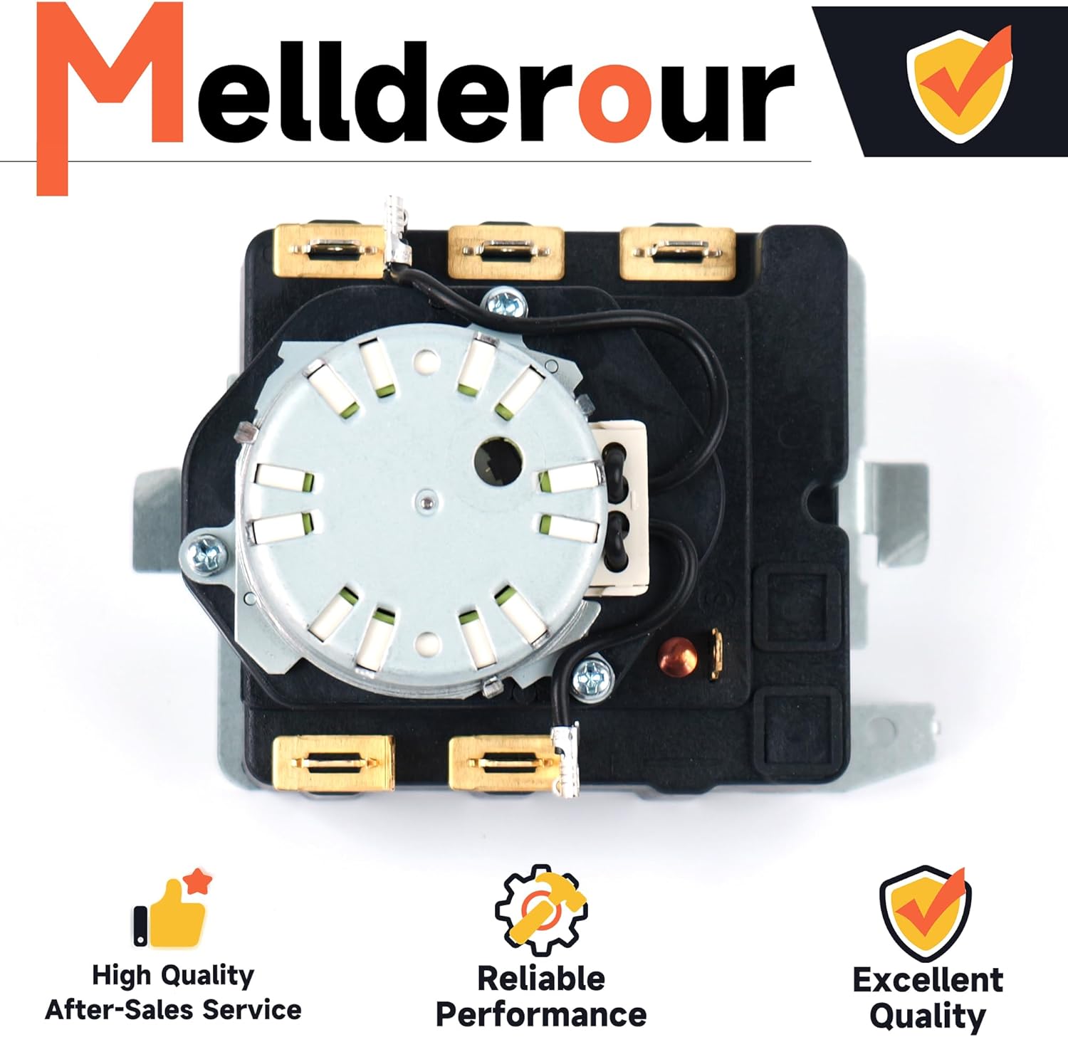 WE04X25280 TMD1EM35 234D2377P005 Dryer Timer Compatible with GE Hotpoint Dryers GTD33EASK0WW GTX22EASK0WW GTX33EASK0WW HTX21EASK0WW Dryer Timer etc, OEM 1 Year Warranty