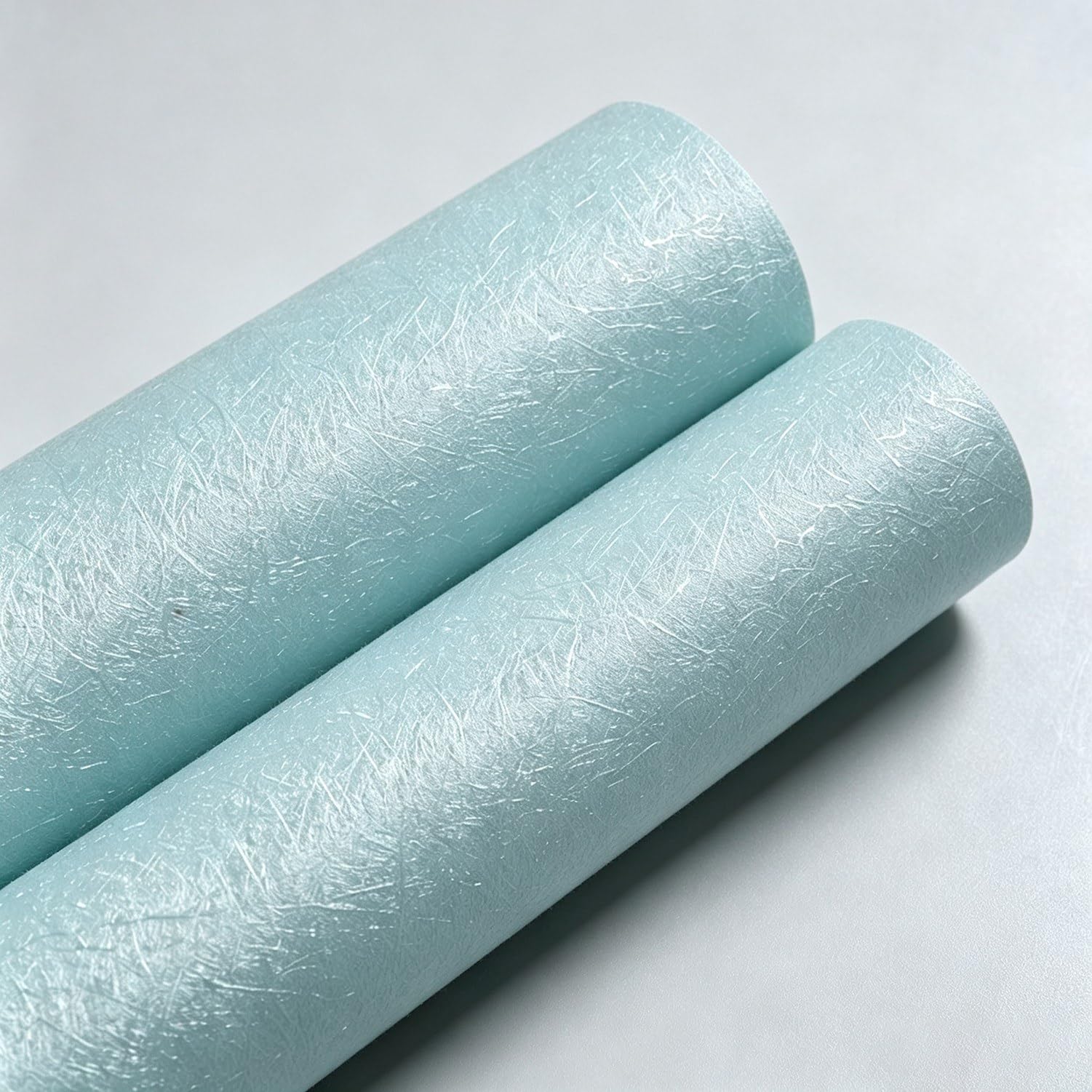 Vinilo Adhesivo Autoadhesivo Pelar y Pegar Removible Impermeable Moderno Papel Pintado para Encimeras Revestimiento de Muebles y Paredes Decoración, Blue, 60cmx5m