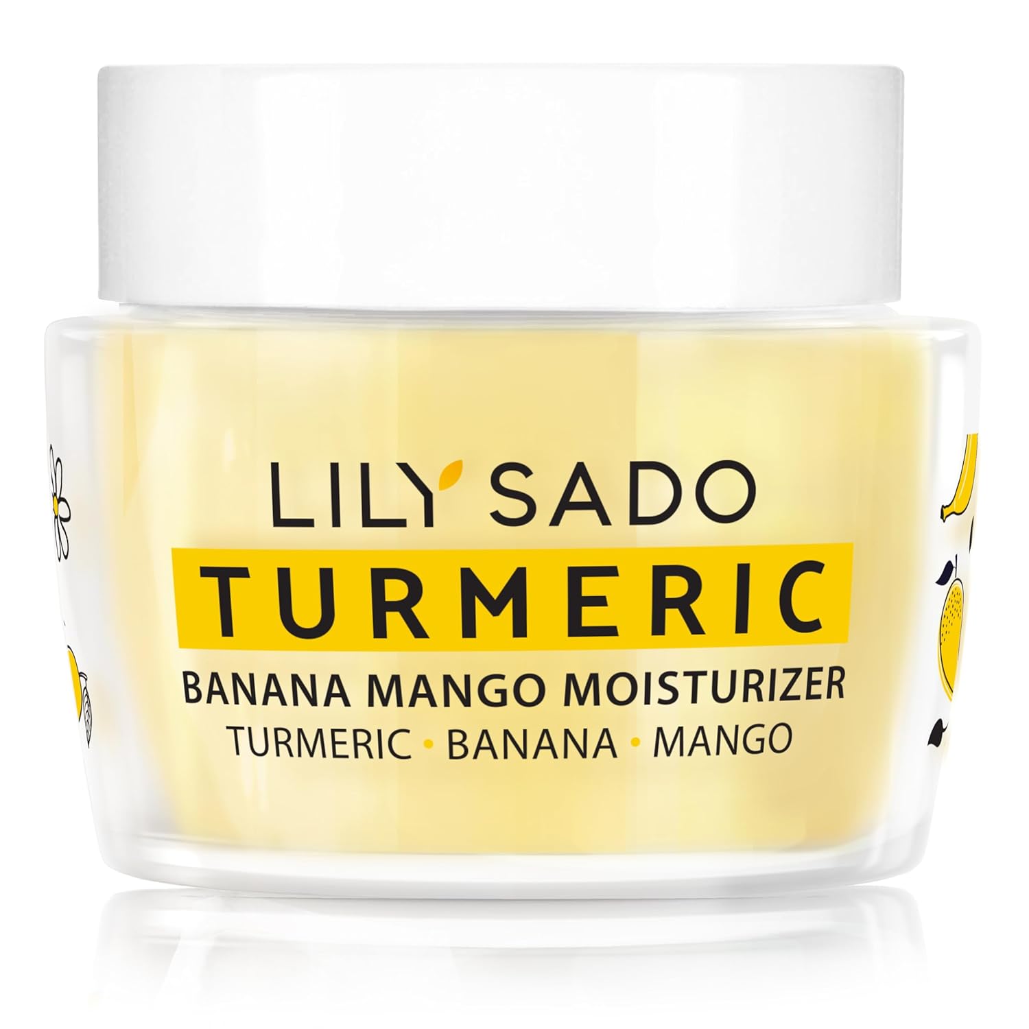 LILY SADO Turmeric Banana Mango Face Moisturizer – Luscious Creamy Nutrient-Rich Natural Daily Facial Cream w Chamomile & Rosemary – Vegan Anti-Aging Lotion For Wrinkles & Fine Lines LILY SADO Turmeric Banana Mango Face Moisturizer – Luscious Creamy Nutrient-Rich Natural Daily Facial Cream w Chamomile & Rosemary – Vegan Anti-Aging Lotion For Wrinkles & Fine Lines