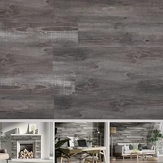 SINGULARWOOD Vinyl Wall Planks,Self-Adhesive Vinyl Panels for Walls,Peel and Stick Easy Installation (12 pcs/18 Sq Ft/Box),Cypress