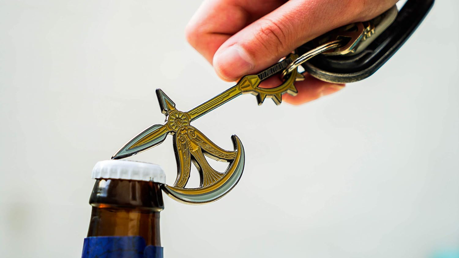 Escanor's Divine Axe Rhitta Bottle Opener Keychain