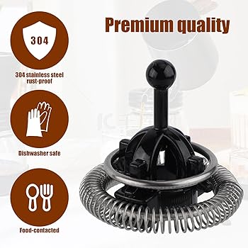 Batidor de Repuesto para Espumador de Leche Nespresso Aeroccino 3, Batidores Aptos para Nespresso Aeroccino 3/4/Plus Espumador de Leche Repuesto Cafetera Piezas y Accesorios3