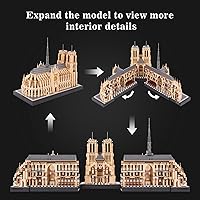 Vista 43 de Juego de bloques de construcción, modelo de arquitectura New York Skylines, bloques de construcción, 3452 piezas, micro ladrillos de construcción